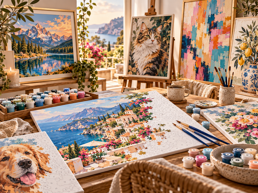New Paint by Numbers Kits