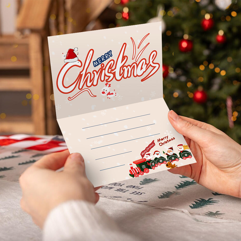 Carte de Noël à peindre par numéros – Collection cadeaux (lot de 6)