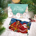 Carte de Noël à peindre par numéros – Collection cadeaux (lot de 6)