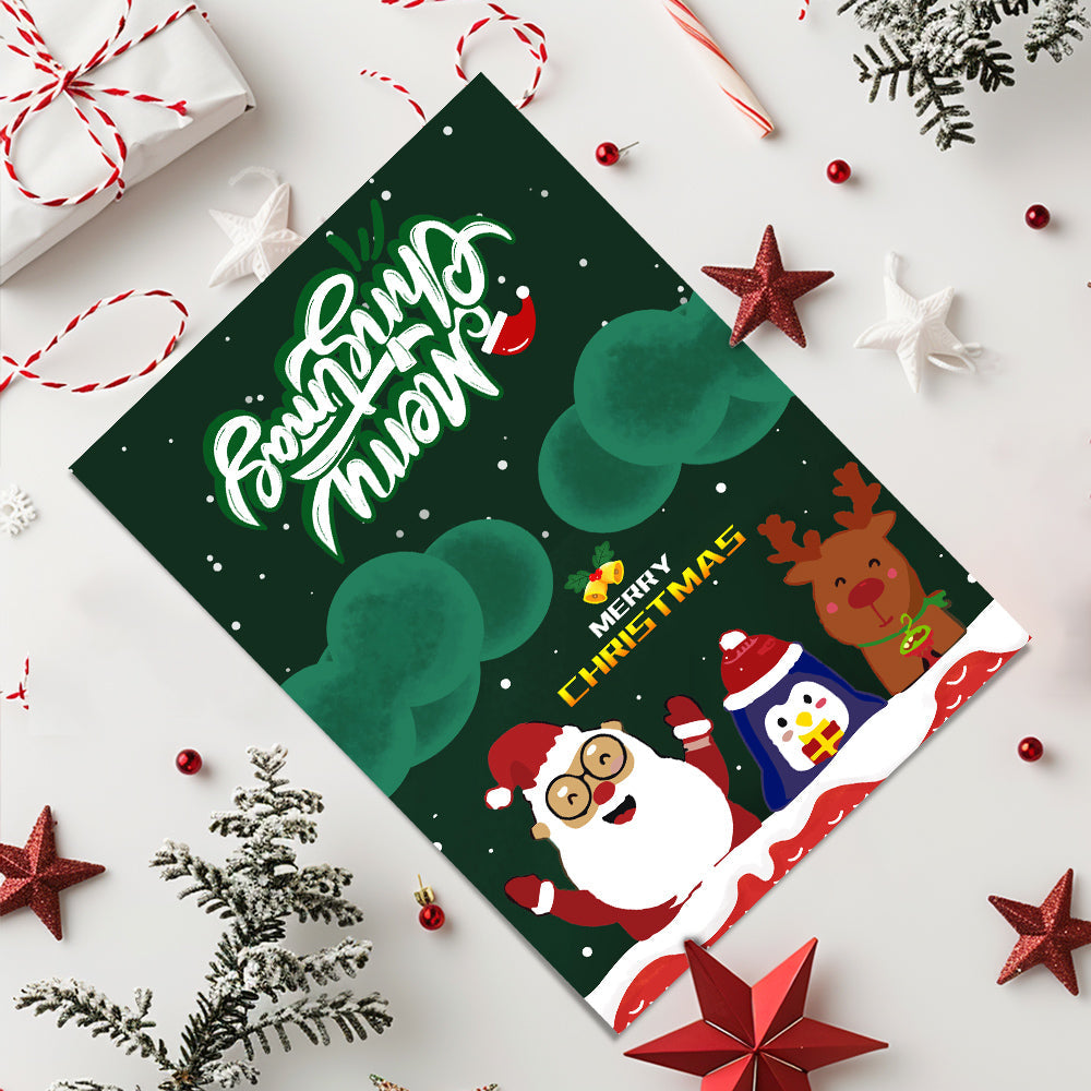Carte de Noël à peindre par numéros – Collection cadeaux (lot de 6)