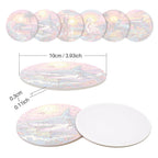 Set de sous-verres à peindre avec motifs de vie marine (lot de 6)