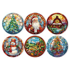 Paint By Numbers Placemats - Christmas Collection 1 (6 Pack, 20 cm Size)