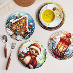 Paint By Numbers Placemats - Christmas Collection 2 (6 Pack, 20 cm Size)