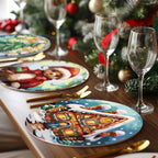 Paint By Numbers Placemats - Christmas Collection 2 (6 Pack, 20 cm Size)