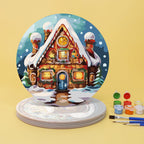 Paint By Numbers Placemats - Christmas Collection 2 (6 Pack, 20 cm Size)