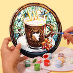 Paint By Numbers Placemats - Christmas Collection 2 (6 Pack, 20 cm Size)