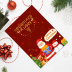 Paint by Numbers Christmas Card - Snowman Collection (Set of 6)