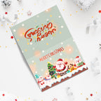 Carte de Noël Peinture par numéros - Collection Neige (Lot de 6)