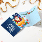 Cartes de Noël à peindre par numéros - Collection Sapin de Noël (Lot de 6)