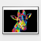 Colorful Giraffe