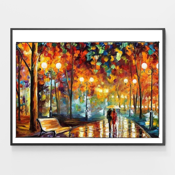 Romance under Umbrella