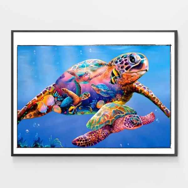 Sea Turtle Family