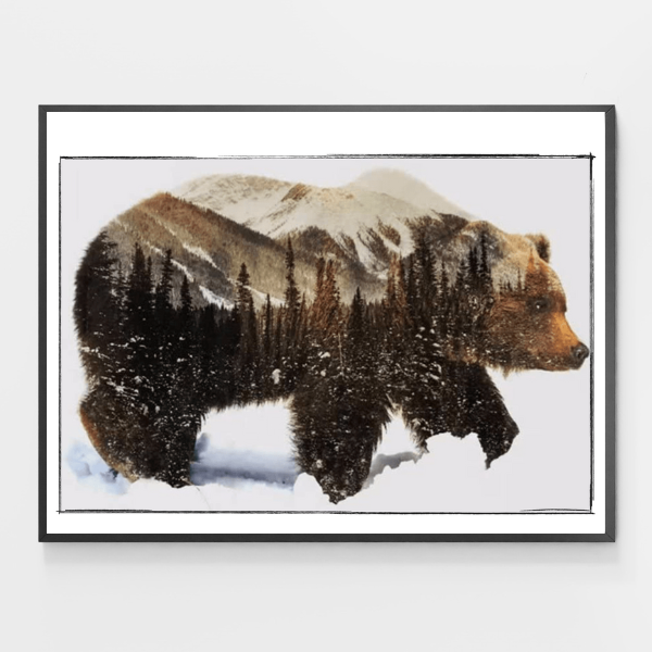 Bear In Woods