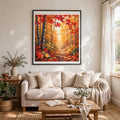 Maple Forest Autumn Path