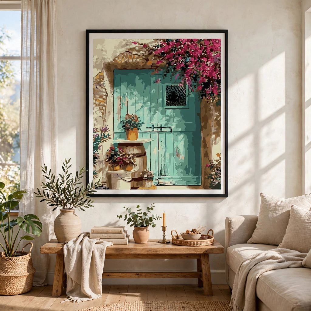 Flowery Front Door