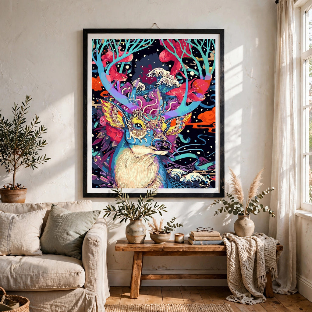 Colorful Deer