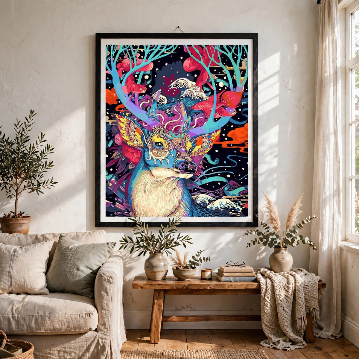 Colorful Deer