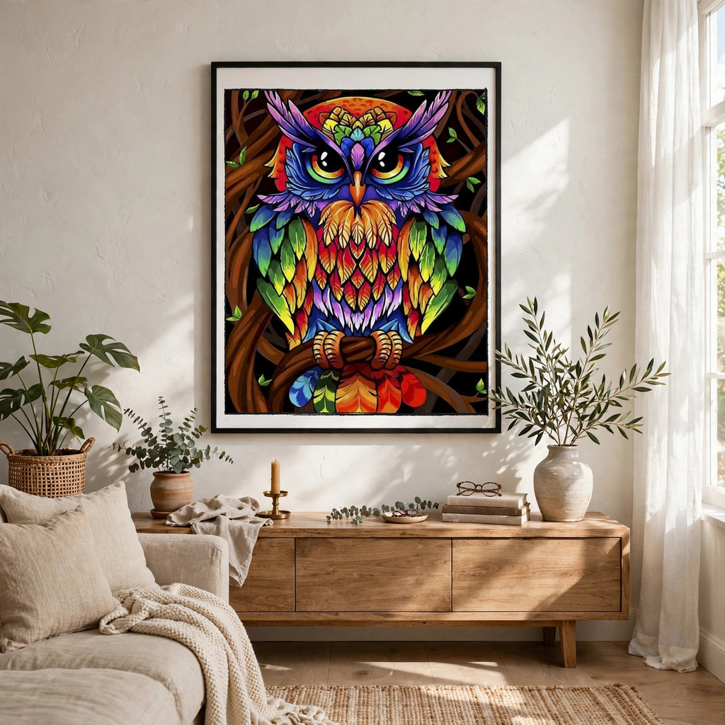 Colorful Owl