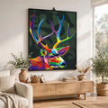Colorful Reindeer