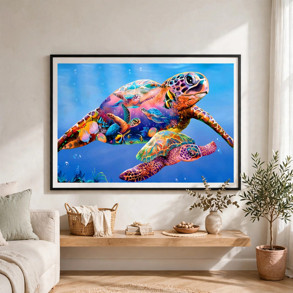 Sea Turtle Family