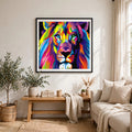 Colorful Lion
