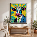 Pop Art Business Cow