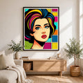 Pop Art Beautiful Girl