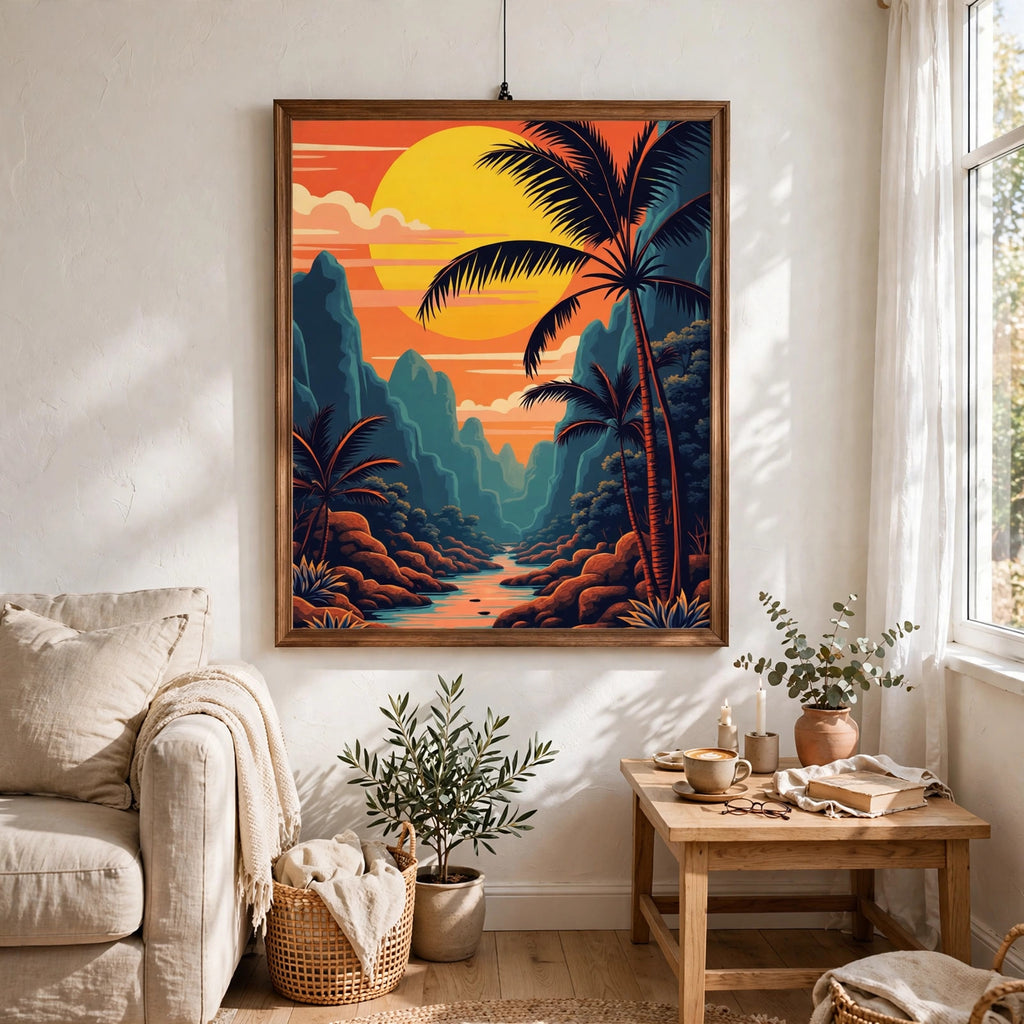 Retro Sun Rise