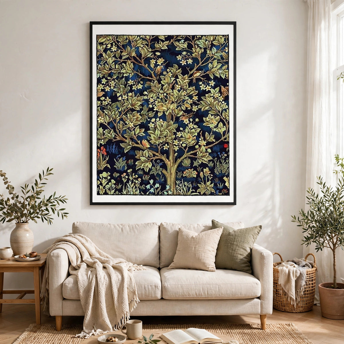 Tree of Life - William Morris DIY Paint by Numbers