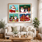 Paint by Numbers Christmas Card - Gifts Collection (Set of 6)