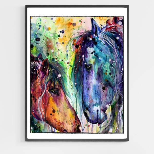 Colorful Horse