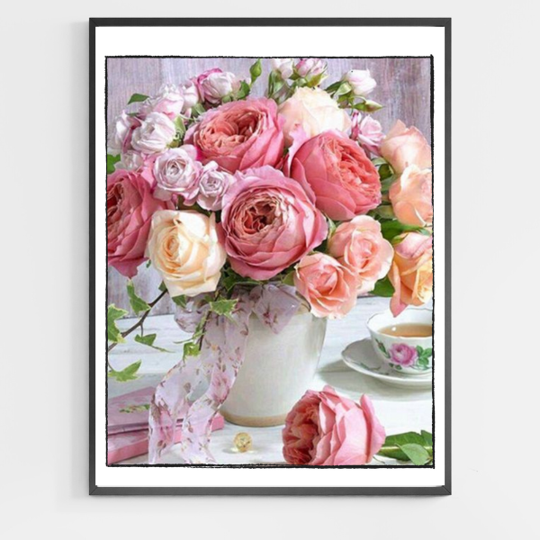 Flower Pot Rose