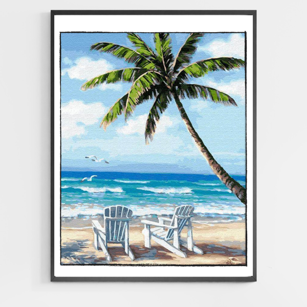 Paradise Beach Landscape