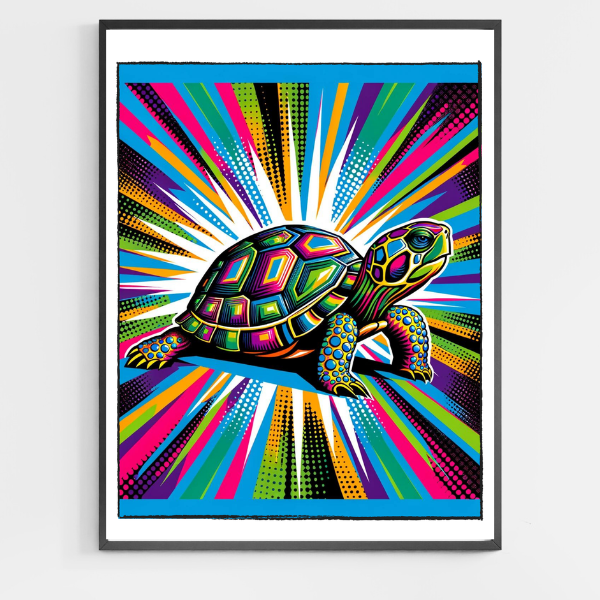 Pop Art Turtle