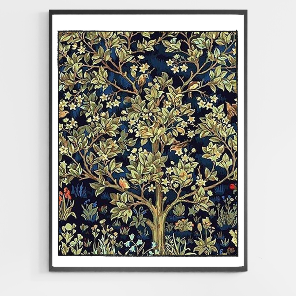 Tree of Life - William Morris DIY Paint by Numbers